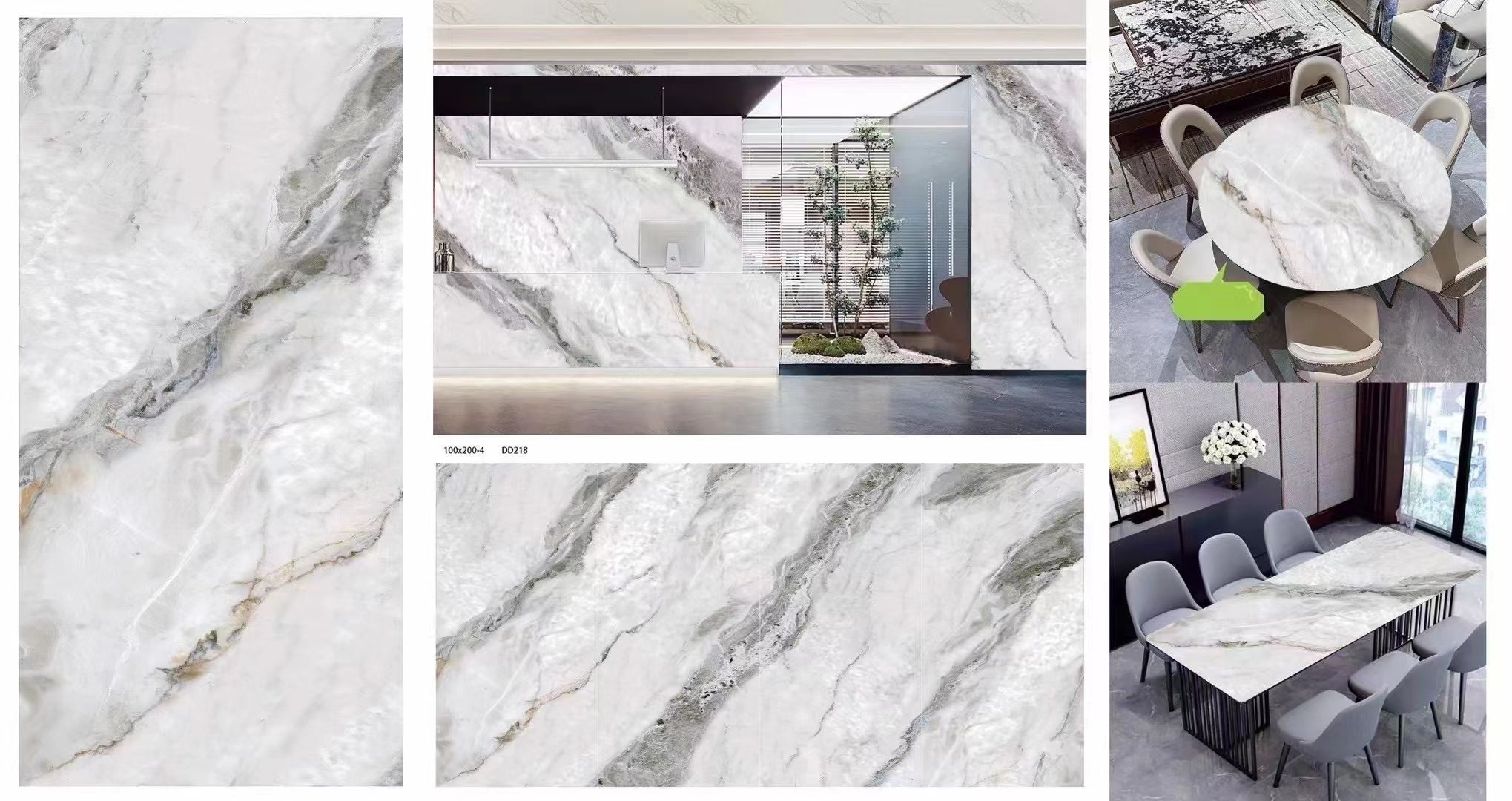 600*1200mm porcelain glazed floor tiles