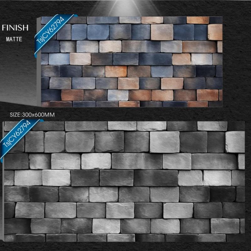 Large Format Stone Look Porcelain Tile