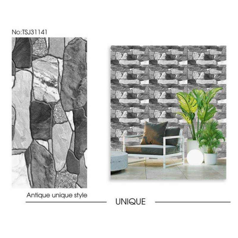 Stone Texture Exterior Wall Porcelain Tile