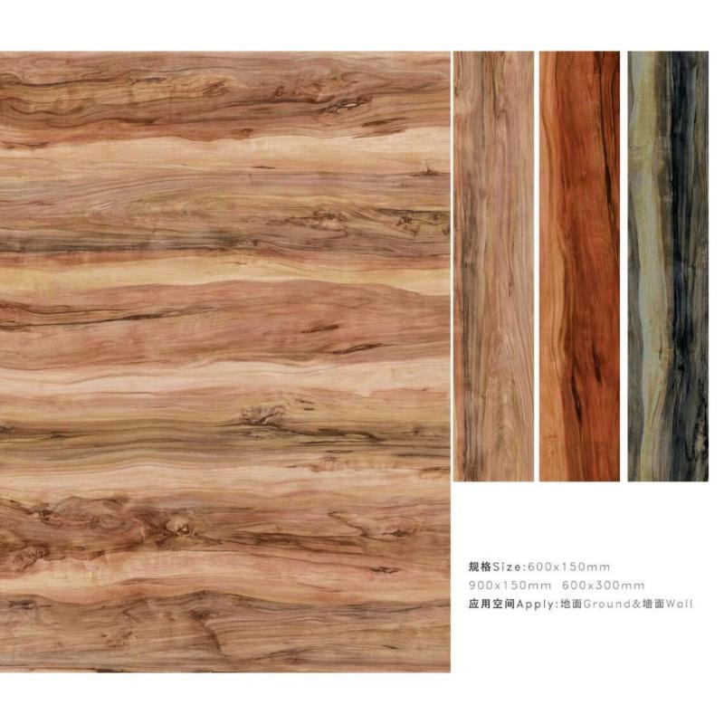 China Factory Wood Floor&Wall Ceramic Tile
