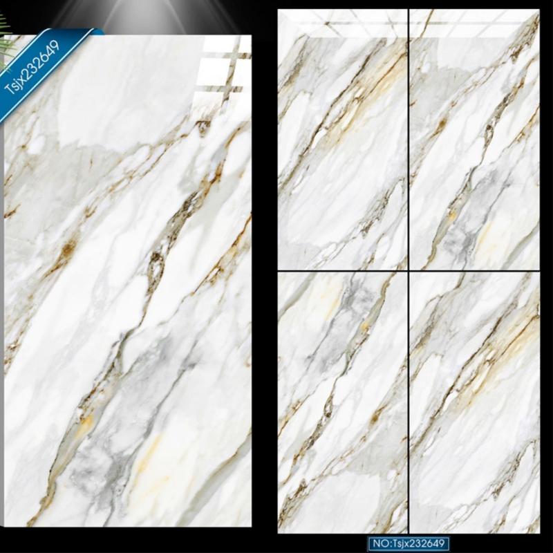 Wholesale White Stone Vein Floor Tile