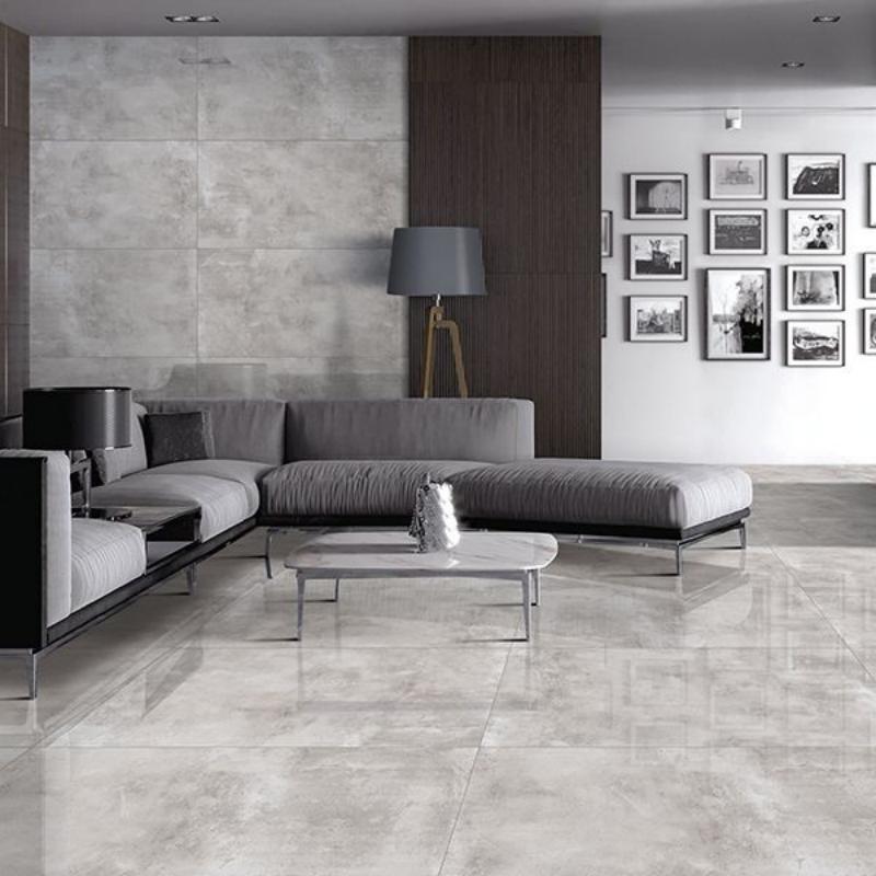 Best use of polished porcelain tiles