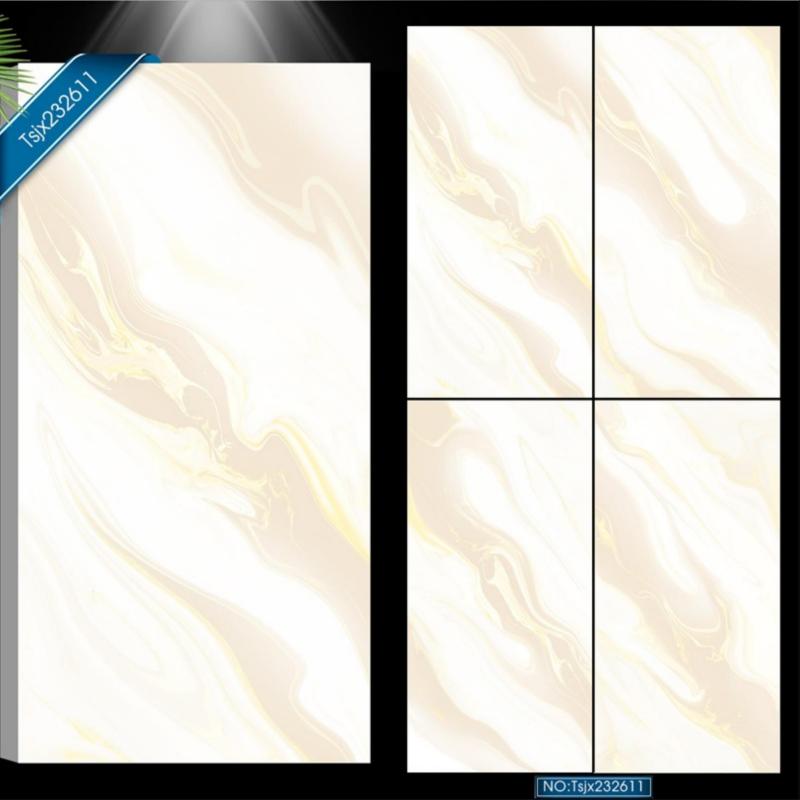 Luxury White Marble Look Porcelain Tile