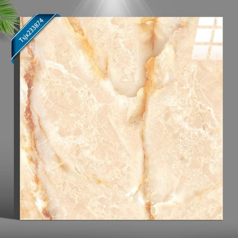 Customized Beige Marble Effect Floor Tile Customized Beige Marble Effect Floor Tile
