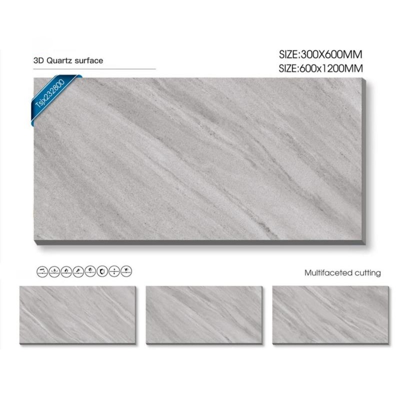 Interior Matte Stone Look Porcelain Tile