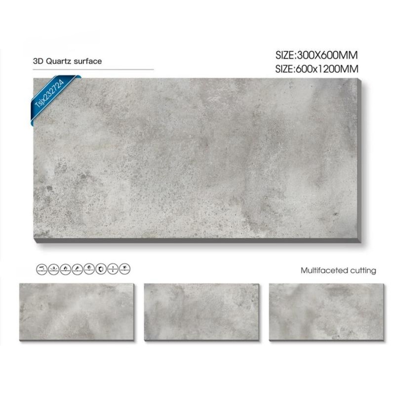 Modern Matte Stone Porcelain Floor Tile