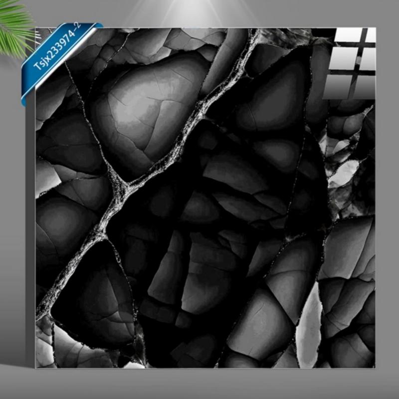 Indoor Luxury Black Ceramic Floor Tile Indoor Luxury Black Ceramic Floor Tile