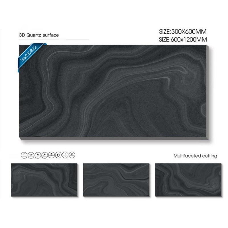 Factory Price Dark Grey Porcelain Tile