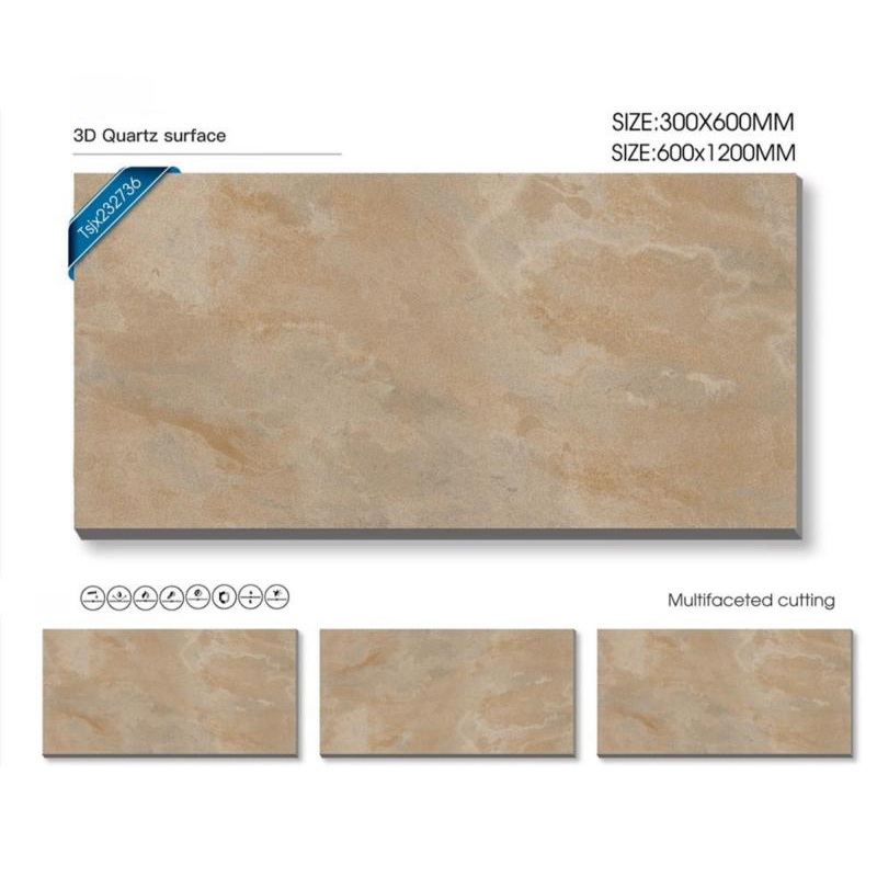 Rustic Matte Porcelain Interior Wall Tile