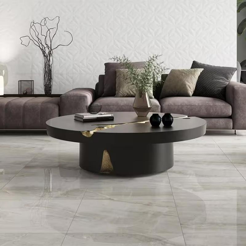 marble look porcelain tile for living room