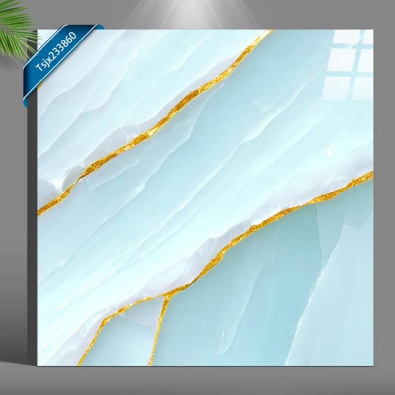 Wholesale Waterproof Light Blue Floor Tile