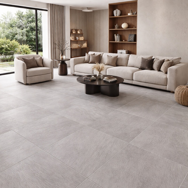 Wholesale Matte Grey Rustic Porcelain Tile
