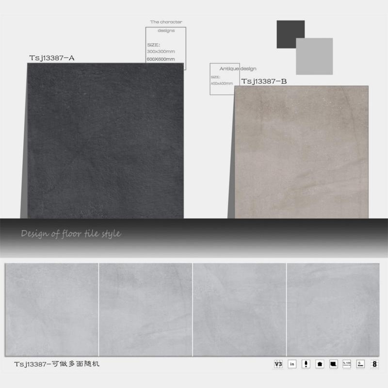 OEM ODM Cement Look Porcelain Tile OEM ODM Cement Look Porcelain Tile