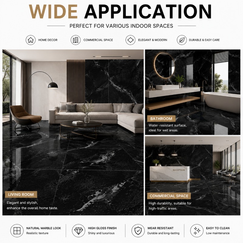 Factory Direct Black Ceramic Tile Factory Direct Black Ceramic Tile