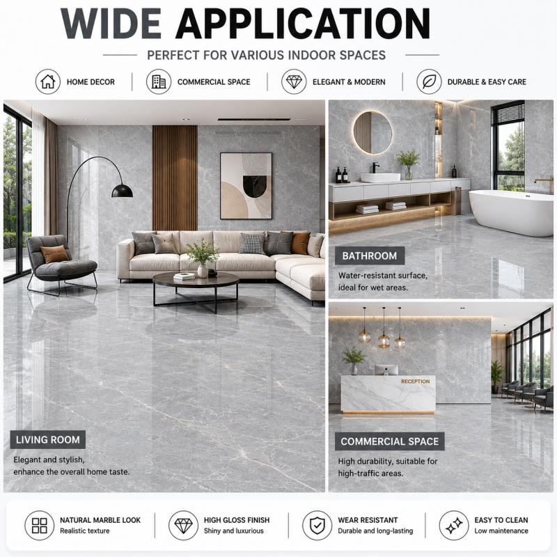 High Quality Grey Interior Ceramic Tile High Quality Grey Interior Ceramic Tile