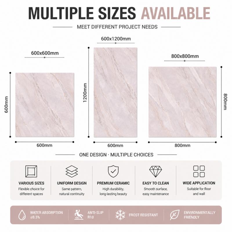Large Format Indoor Glossy Surface Tile Large Format Indoor Glossy Surface Tile