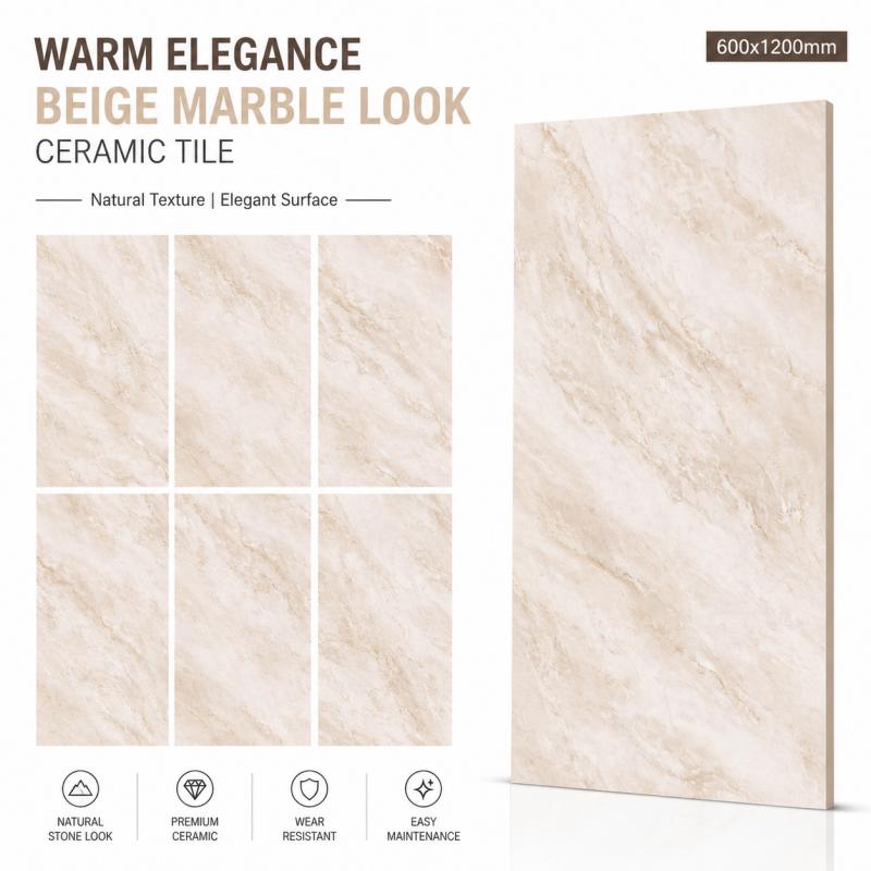 High Quality Wholesale Beige Surface Tile High Quality Wholesale Beige Surface Tile