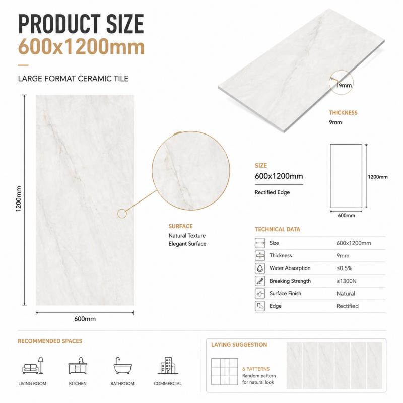 Factory Direct Custom Large Ceramic Tile Factory Direct Custom Large Ceramic Tile