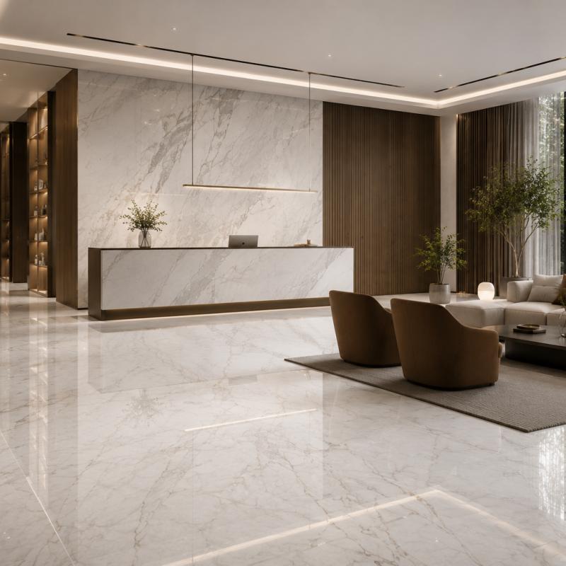 Marble Look Porcelain Tile: Why It Is Popular for Modern Interior Projects